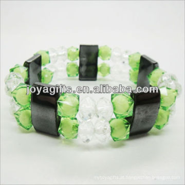 01B5004-2 / ​​novos produtos para 2013 / hematita spacer pulseira de jóias / bracelete de hematita / pulseiras de saúde hematita magnética